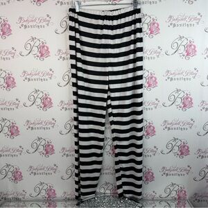 Costumes USA pants striped Black and White Striped Pants stretchy